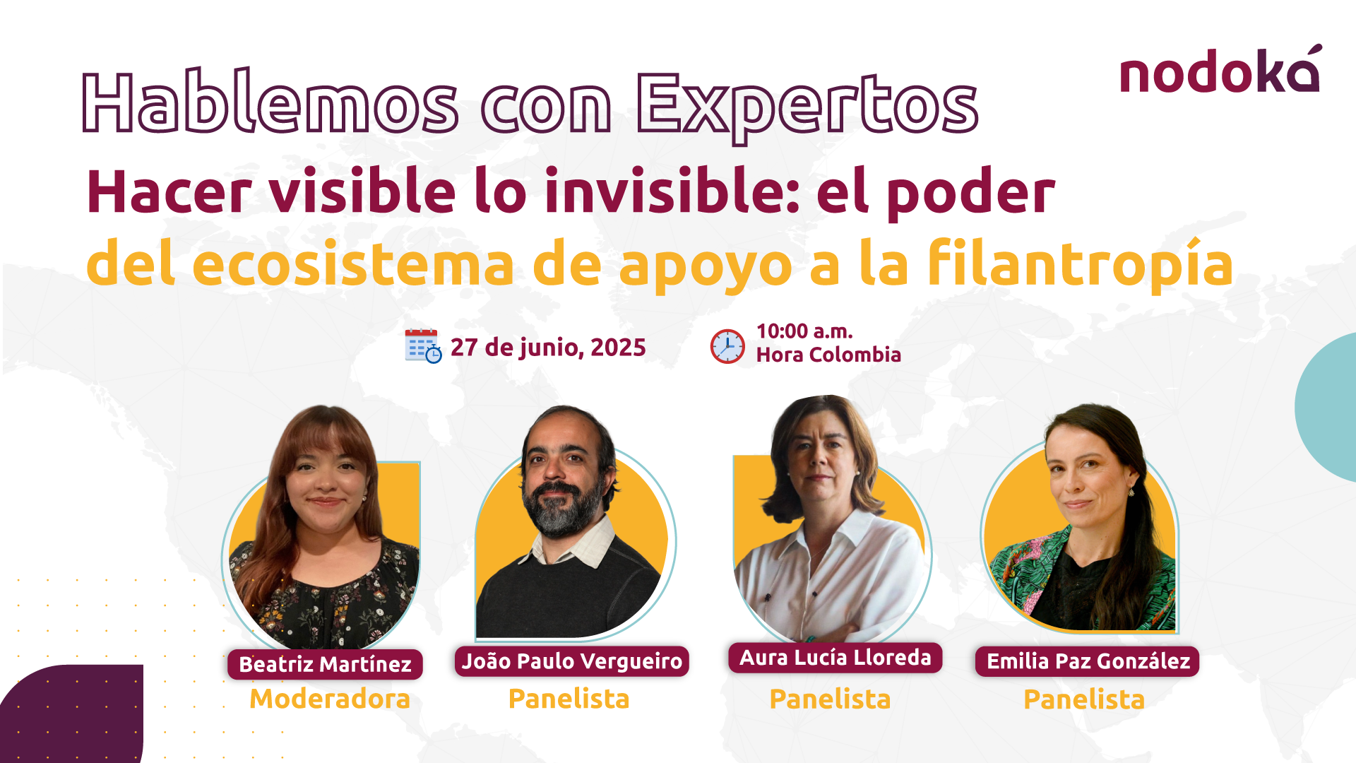 Hacer visible lo invisible: el poder del ecosistema de apoyo a la filantropía